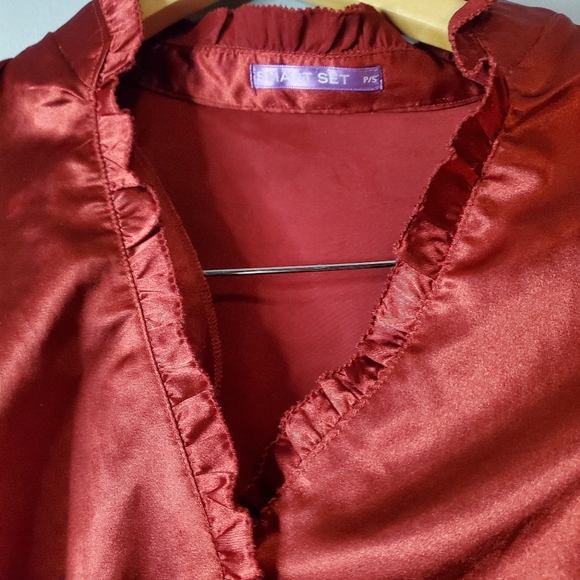 Smart Set Red Blouse - Size S - Picture 5 of 9